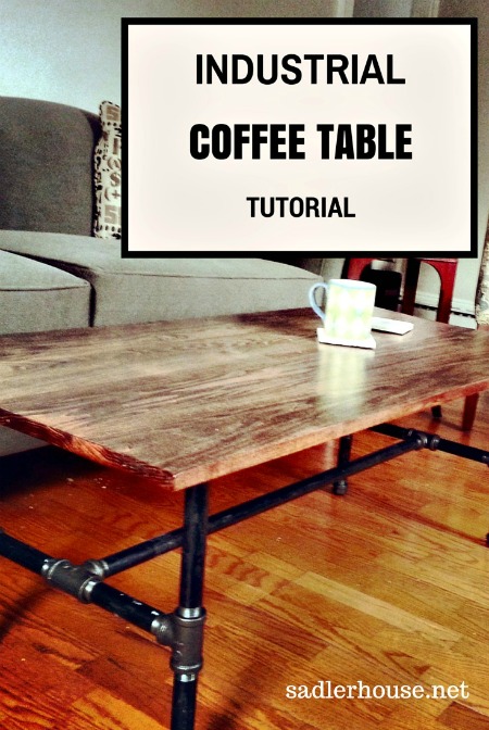 Industrial Coffee Table - Sadler House