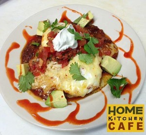Huevos Rancheros at Rockland Restaurant Home Kitchen Cafe